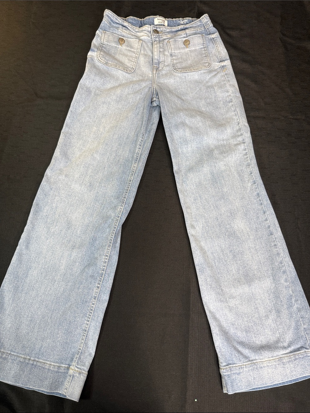 Kensie Light Blue Wide Leg Jeans Y2K Size 0 25